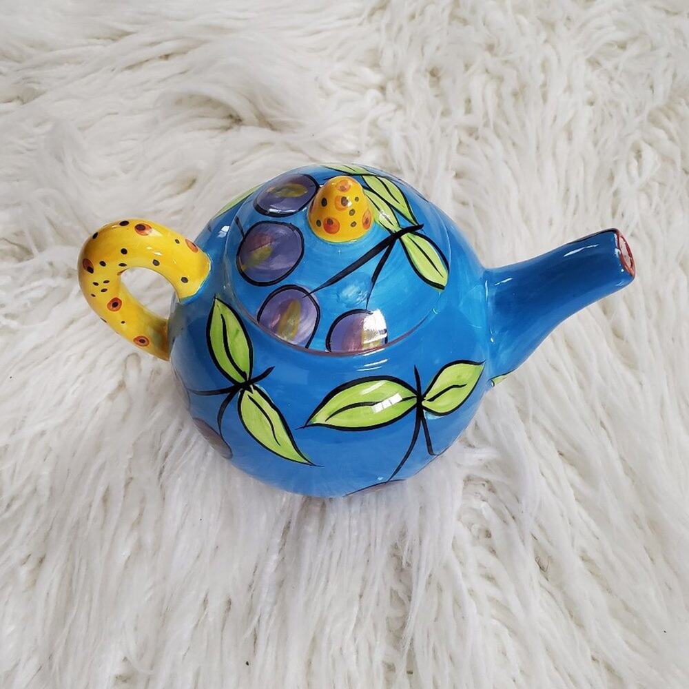Renardi Teapot Handpainted Espru Pakita Ferrer